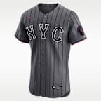 Francisco Lindor New York Mets City Connect Men's Nike Dri-FIT MLB Elite Jersey
