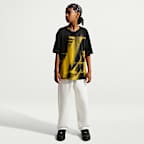 Los Angeles Lakers Nike Edge 26 Big Kids' Short-Sleeve T-Shirt
