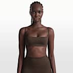 Bra micro de tirantes finos para mujer NikeSKIMS Matte