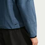 Nike Tech  Men's Loose Dri-FIT Shori Knit Full-Zip All-Over-Print Jacket