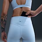 Nike Universa Women's High-Waisted 5" Biker Shorts with No Front Seam