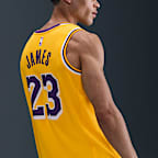 Jersey Nike Dri-FIT de la NBA Swingman para hombre Los Angeles Lakers Icon Edition