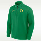 Oregon Coaches Men's Nike Dri-FIT College Long-Sleeve 1/2-Zip Top