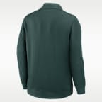 Michigan State Coaches Men's Nike Dri-FIT College Long-Sleeve 1/2-Zip Top