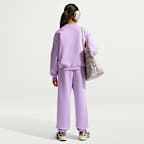 Nike Sportswear Studio Girls' Boxy Fleece Crew Neck