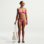 Parte superior del bikini de triángulo para mujer Nike Swim Effortless Essential