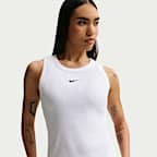 Dámské přiléhavé žebrované tílko Nike Sportswear