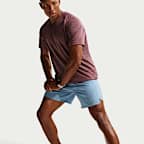 Shorts de correr Dri-FIT de 18 cm 2 en 1 para hombre Nike Stride