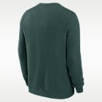 Michigan State Arch Men's Nike College Pullover Crew