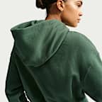 Nike Sportswear Phoenix Fleece Women's Oversized Cropped Henley Hoodie