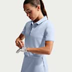 Polo de golf de manga corta Dri-FIT cropped para mujer Nike Victory