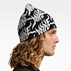 Nike Peak Uncuffed Graphic Beanie