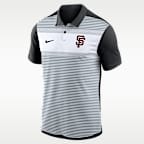 San Francisco Giants Striped Vapor Polo Men's Nike Dri-FIT MLB Polo