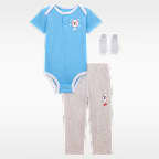 Nike Baby (6-12M) 3-Piece Multisport Mini Boxed Set