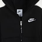 Conjunto de dos piezas Club con cierre completo para bebé (12 a 24 meses) Nike