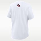 Playera universitaria Nike para hombre Oklahoma Premium Performance Golf Club