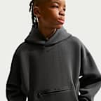 Sudadera con gorro sin cierre oversized para niño talla grande Nike Sportswear Tech Fleece