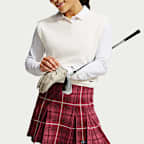 Falda tejida de golf a cuadros para mujer Nike Fairway Fresh