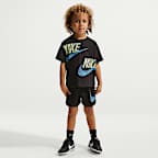 Conjunto de 2 piezas de jersey holgado infantil Nike Sportswear In The Zone