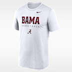 Playera universitaria Nike Dri-FIT para hombre Alabama Courtside Basketball Legend