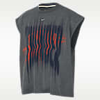 Camiseta de básquetbol sin mangas para hombre Oklahoma City Thunder Standard Issue