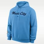 Sudadera con gorro sin cierre Nike Dri-FIT de la NFL para hombre Tennessee Titans Rivalries Collection Primary