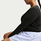 Shorts holgados de tiro alto de ripstop ligero para mujer (talla grande) Nike Sportswear