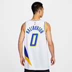 Tyrese Haliburton Indiana Pacers City Edition Men's Nike NBA Swingman Jersey