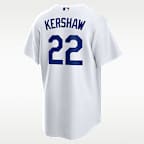 Clayton Kershaw Los Angeles Dodgers Men's Nike MLB Replica Jersey