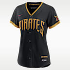 Pittsburgh Pirates City Connect Women's Nike MLB Stadium Jersey
