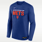 New York Mets Authentic Collection Team Issue Men's Nike Dri-FIT MLB Long-Sleeve T-Shirt