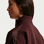 Nike Sportswear Studio Fleece Big Kids' (Girls') 1/4-Zip Sweatshirt