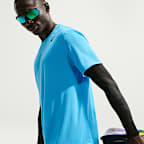 Kortærmet Nike AeroSwift Dri-FIT ADV-løbetop til mænd