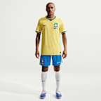 Brazil 2026/27 Match Home Men's Nike Aero-FIT Soccer Authentic Shorts