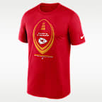 Playera Nike Dri-FIT de la NFL para hombre Kansas City Chiefs Legend Icon
