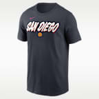 San Diego Padres City Connect Wordmark Men's Nike MLB T-Shirt
