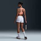 Bra deportivo con almohadilla de media sujeción para mujer Nike Swoosh