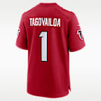 Jersey Nike de la NFL Game para hombre Tua Tagovailoa Atlanta Falcons