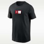 Playera universitaria Nike para hombre Ohio State Campus Local
