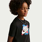 Playera para niños talla grande Nike Sportswear