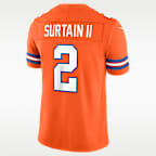 Pat Surtain II Denver Broncos Men's Nike Dri-FIT NFL Limited Jersey