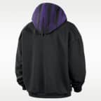 Sudadera con gorro de básquetbol de tejido Fleece para hombre Los Angeles Lakers Nike Standard Issue