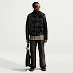 Nike Tech weite Dri-FIT Shori Strickjacke mit durchgehendem Reißverschluss und Print (Herren)