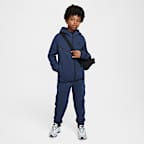 Nike Sportswear Tech Fleece Big Kids' Full-Zip Hoodie
