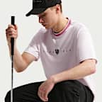 T-shirt de golfe de corte folgado Nike para homem