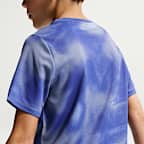 Kortärmad löpartröja Nike Miler Dri-FIT för barn