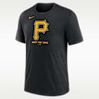 Playera Nike de la MLB para hombre con el logotipo de los Pittsburgh Pirates