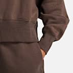 Sudadera sin cierre de cuello redondo extra oversized para mujer Nike Sportswear Phoenix Fleece