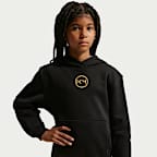Kylian Mbappé Club Fleece Nike voetbalhoodie voor kids