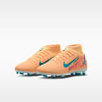 Nike Jr. Mercurial Superfly 10 Club 'Kylian Mbappé' Younger/Older Kids' Multi-Ground High-Top Football Boot